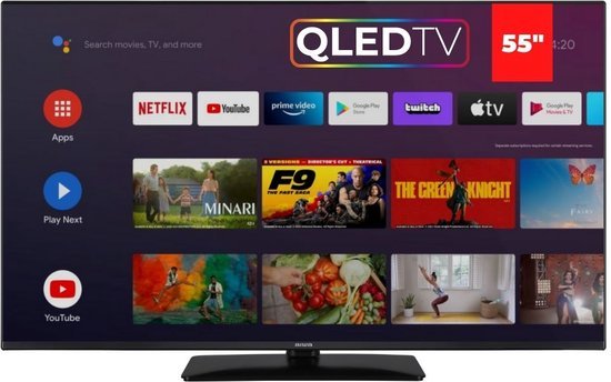 Aiwa QLED-855UHD-SLIM Smart ultra HD Televisisie met Q-LED scherm